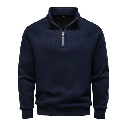 Men's Quarter-Zip Pullover Sweater