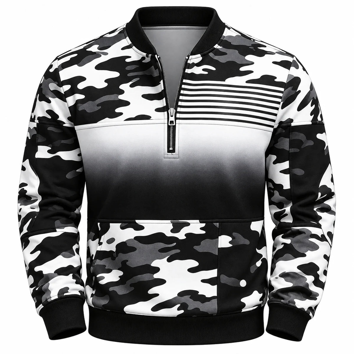 Men's Quarter-Zip Pullover Sweatshirt