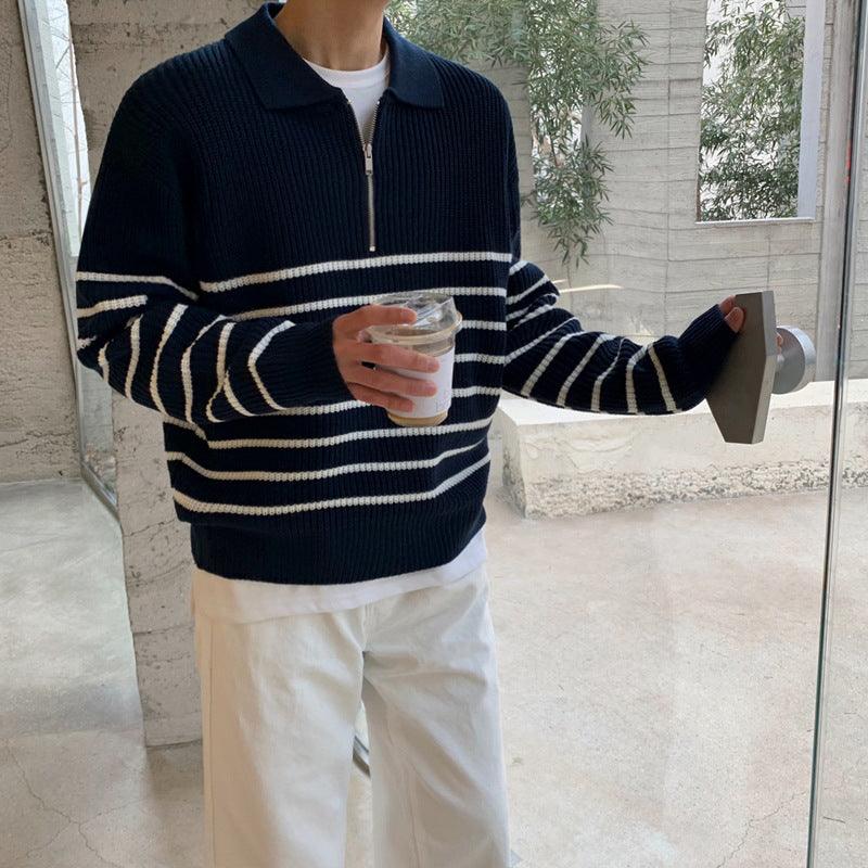 Men's Quarter Zip Sweater