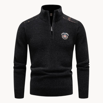Men's Quarter Zip Sweater