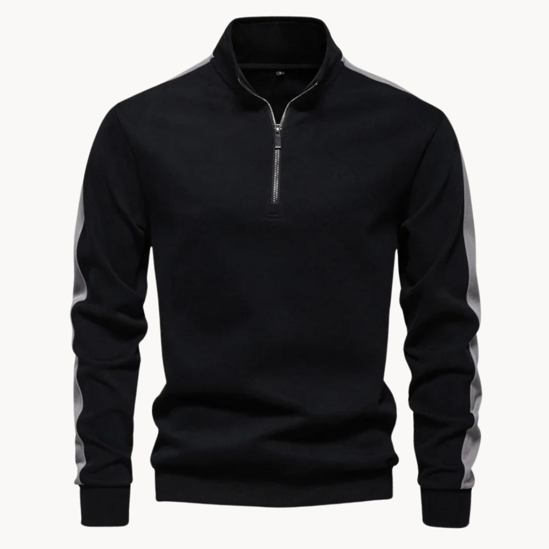 Men's Quarter Zip Sweater