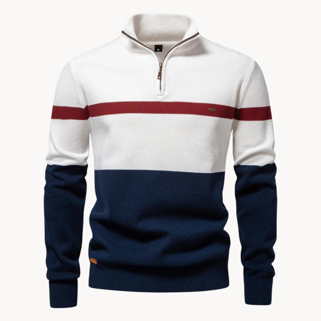 Men's Quarter Zip Sweater