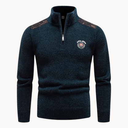 Men's Quarter Zip Sweater