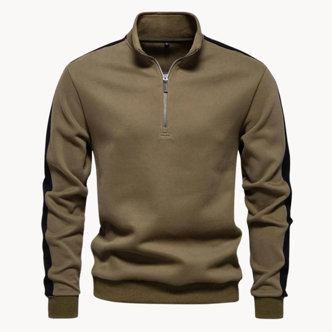 Men's Quarter Zip Sweater