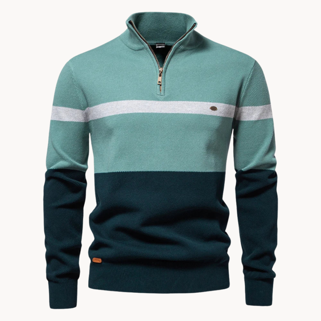 Men's Quarter Zip Sweater