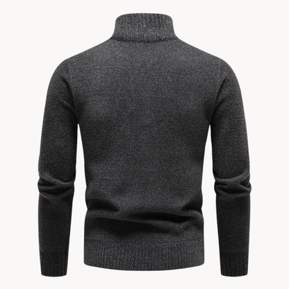 Men's Quarter Zip Sweater