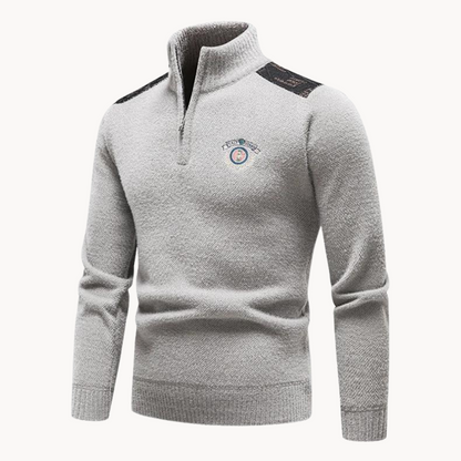 Men's Quarter Zip Sweater