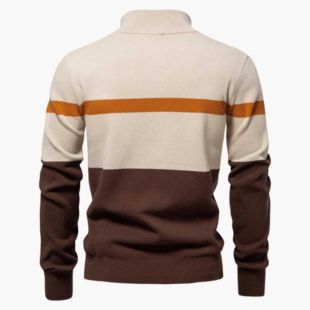 Men's Quarter Zip Sweater