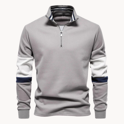 Men's Quarter-Zip Sweater Pullover
