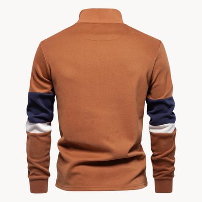 Men's Quarter-Zip Sweater Pullover