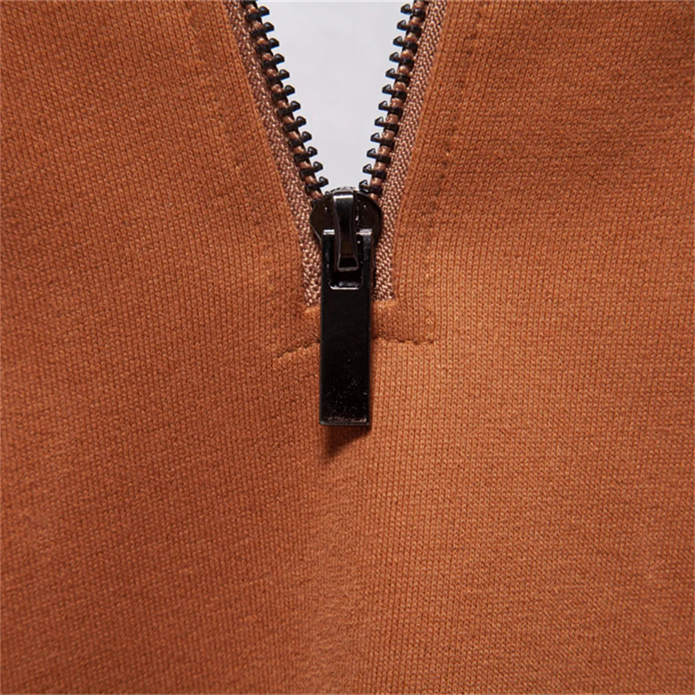 Men's Quarter-Zip Sweater Pullover