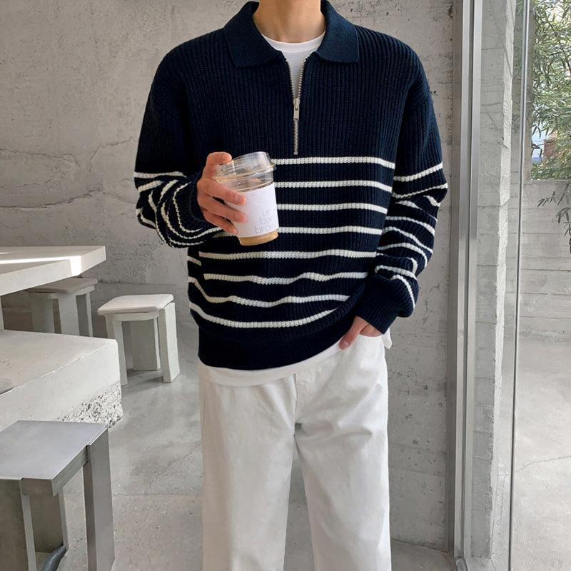 Men's Quarter Zip Sweater