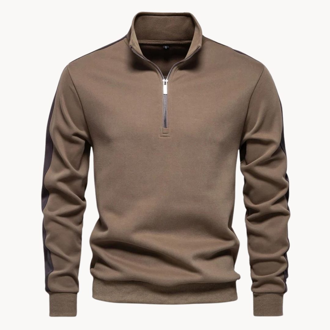 Men's Quarter Zip Sweater