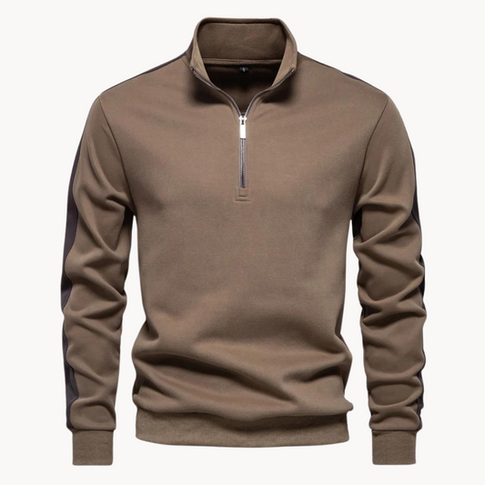 Men's Quarter Zip Sweater