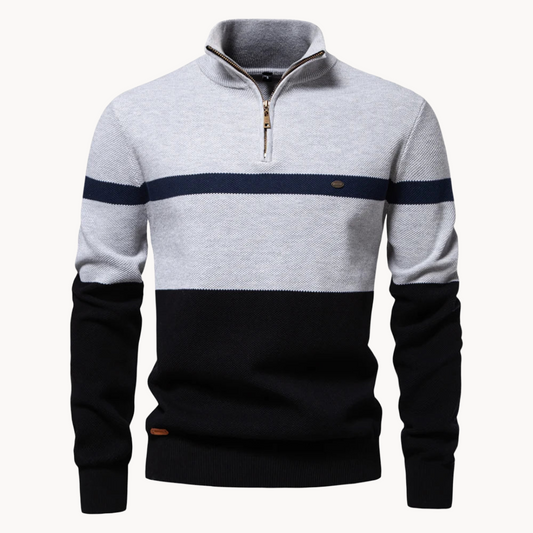 Men's Quarter Zip Sweater