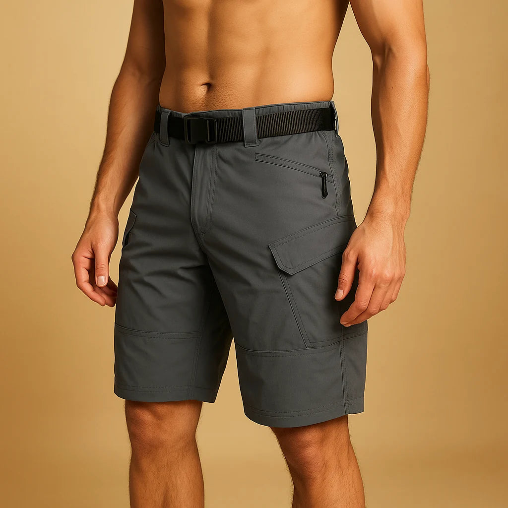 Men's Quick-Dry Cargo Pants with Multiple Pockets