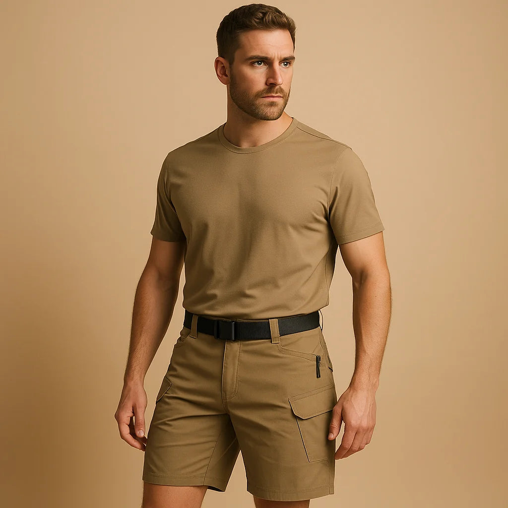Men's Quick-Dry Cargo Pants with Multiple Pockets