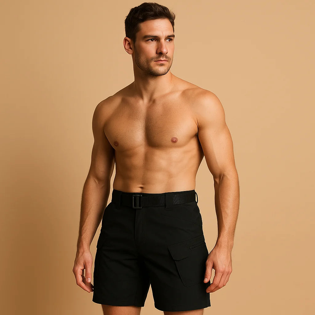 Men's Quick-Dry Cargo Pants with Multiple Pockets