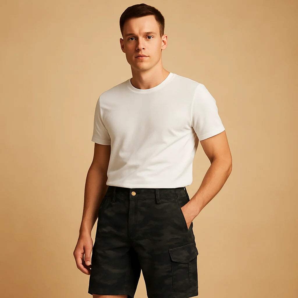 Men's Quick-Dry Cargo Pants with Multiple Pockets