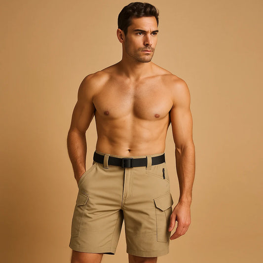 Men's Quick-Dry Cargo Pants with Multiple Pockets