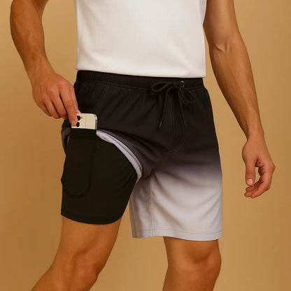 Men's Quick-Dry Swim Shorts - Lightweight Swim Trunks