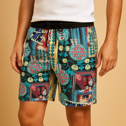 Men's Quick-Dry Swim Shorts - Lightweight Swim Trunks