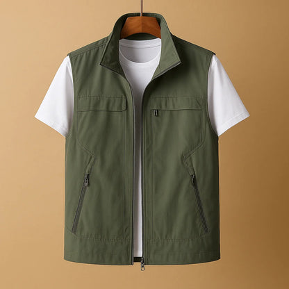 Men's Quick-Drying Short-Sleeve Outdoor Cardigan