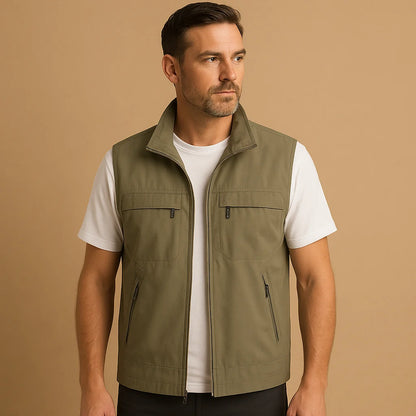 Men's Quick-Drying Short-Sleeve Outdoor Cardigan