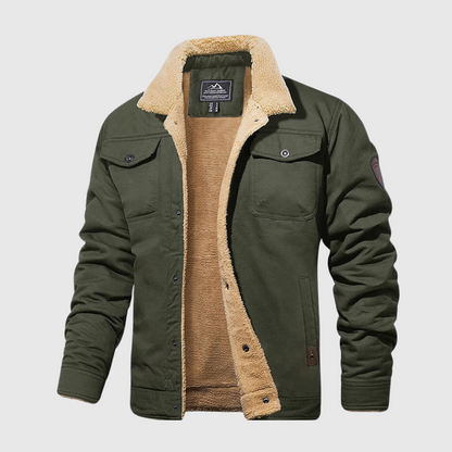 Men's Quilted Bomber Jacket