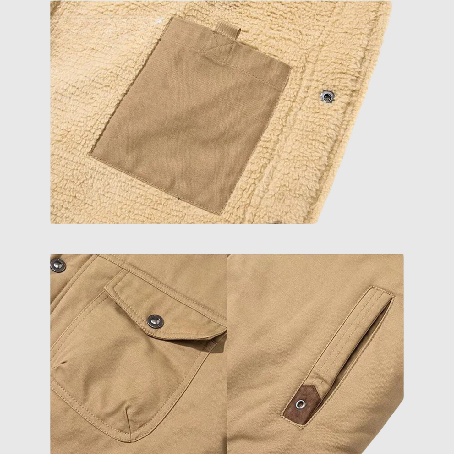 Men's Quilted Bomber Jacket