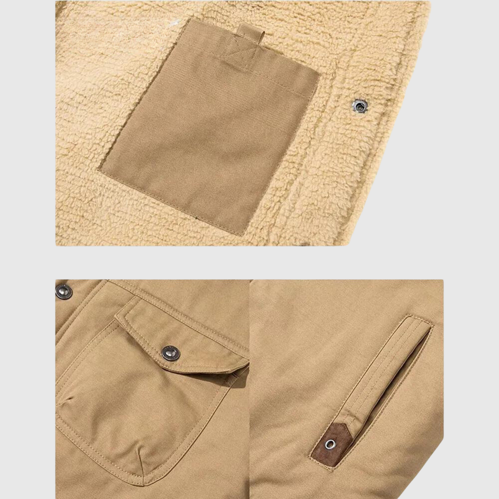 Men's Quilted Bomber Jacket