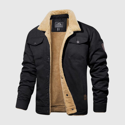 Men's Quilted Bomber Jacket