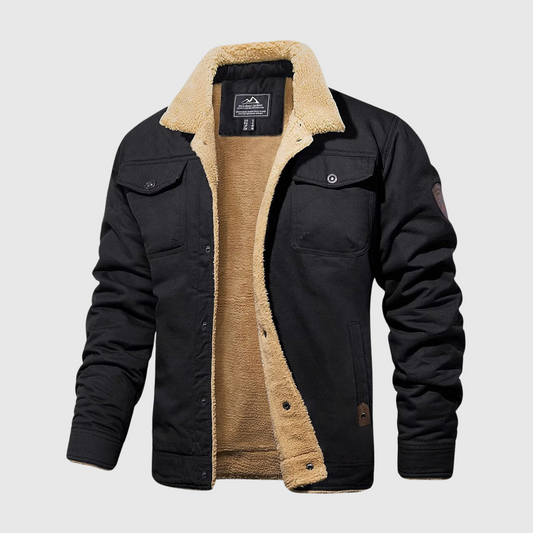 Men's Quilted Bomber Jacket