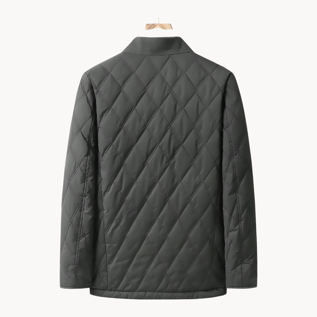 Men's Quilted Business Coat