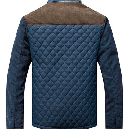 Men's Quilted Casual Jacket for Everyday Versatility