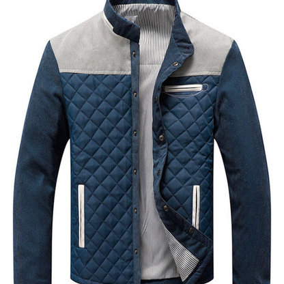 Men's Quilted Casual Jacket for Everyday Versatility