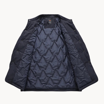 Men's Quilted Jacket with Classic Collar