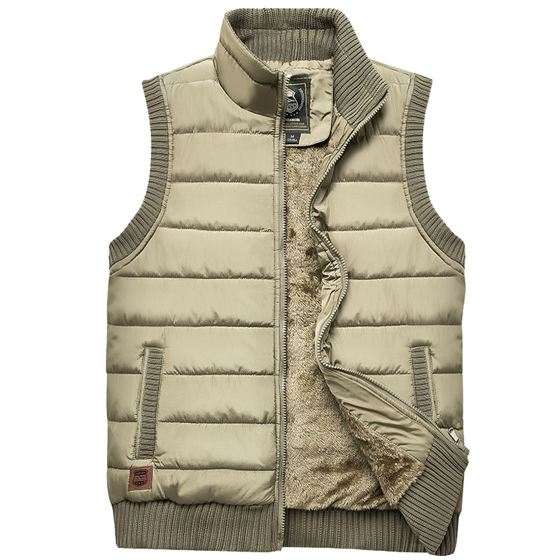 Men's Quilted Sleeveless Winter Vest