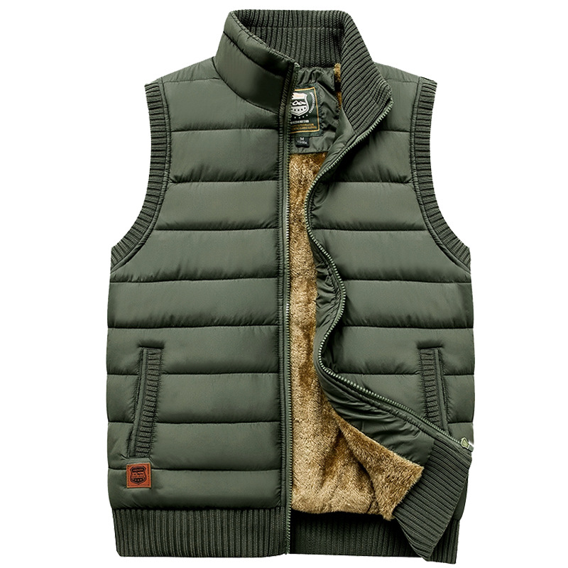 Men's Quilted Sleeveless Winter Vest