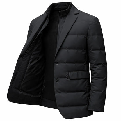 Men's Quilted Slim-Fit Jacket