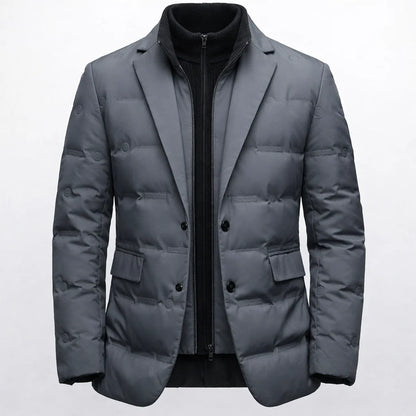Men's Quilted Slim-Fit Jacket