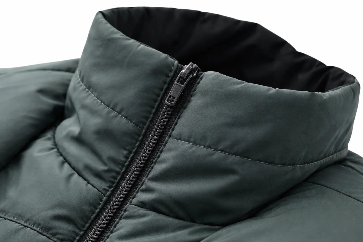 Men's Quilted Slim-Fit Jacket