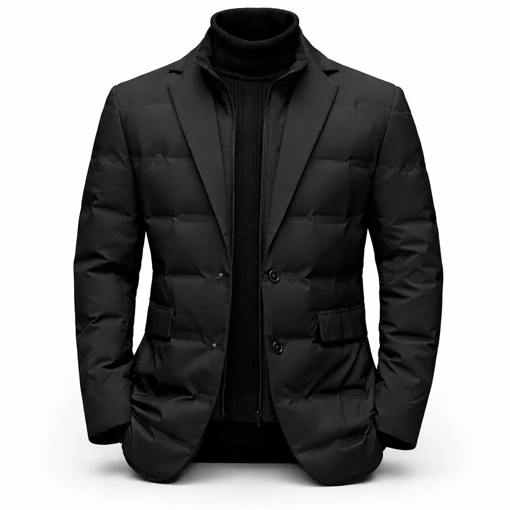 Men's Quilted Slim-Fit Jacket