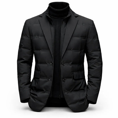 Men's Quilted Slim-Fit Jacket