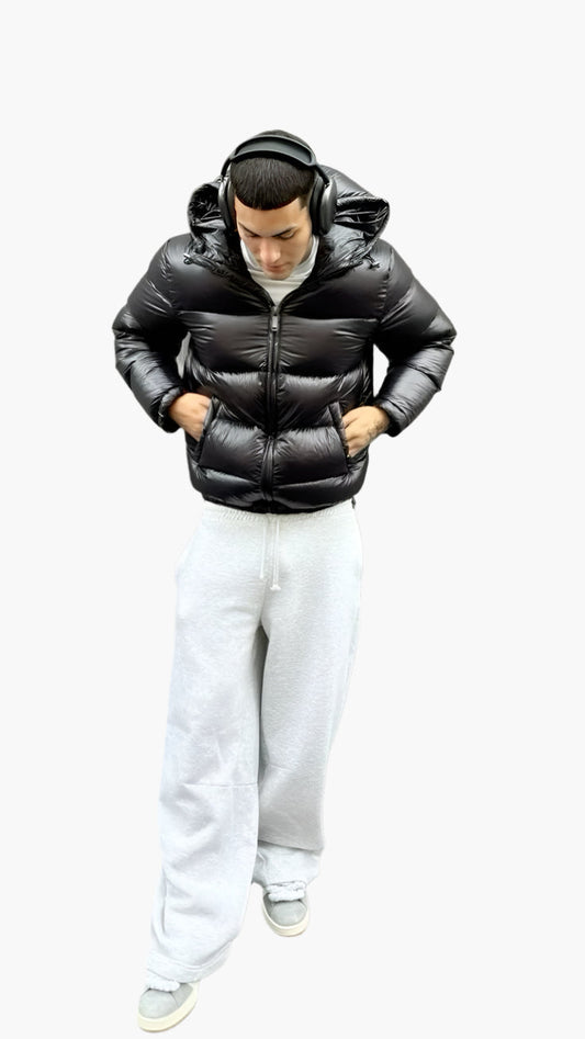 Men's Quilted Urban Puffer Jacket for Winter