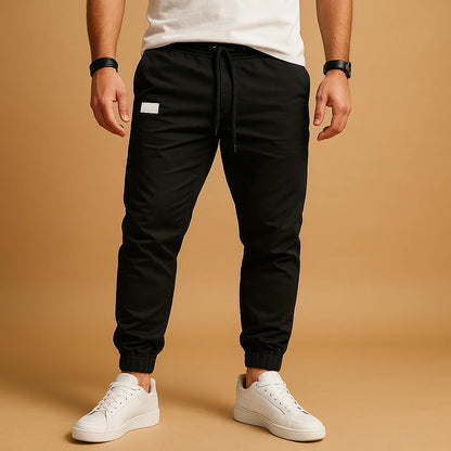 Men's Relaxed Fit Cargo Pants with Multiple Pockets