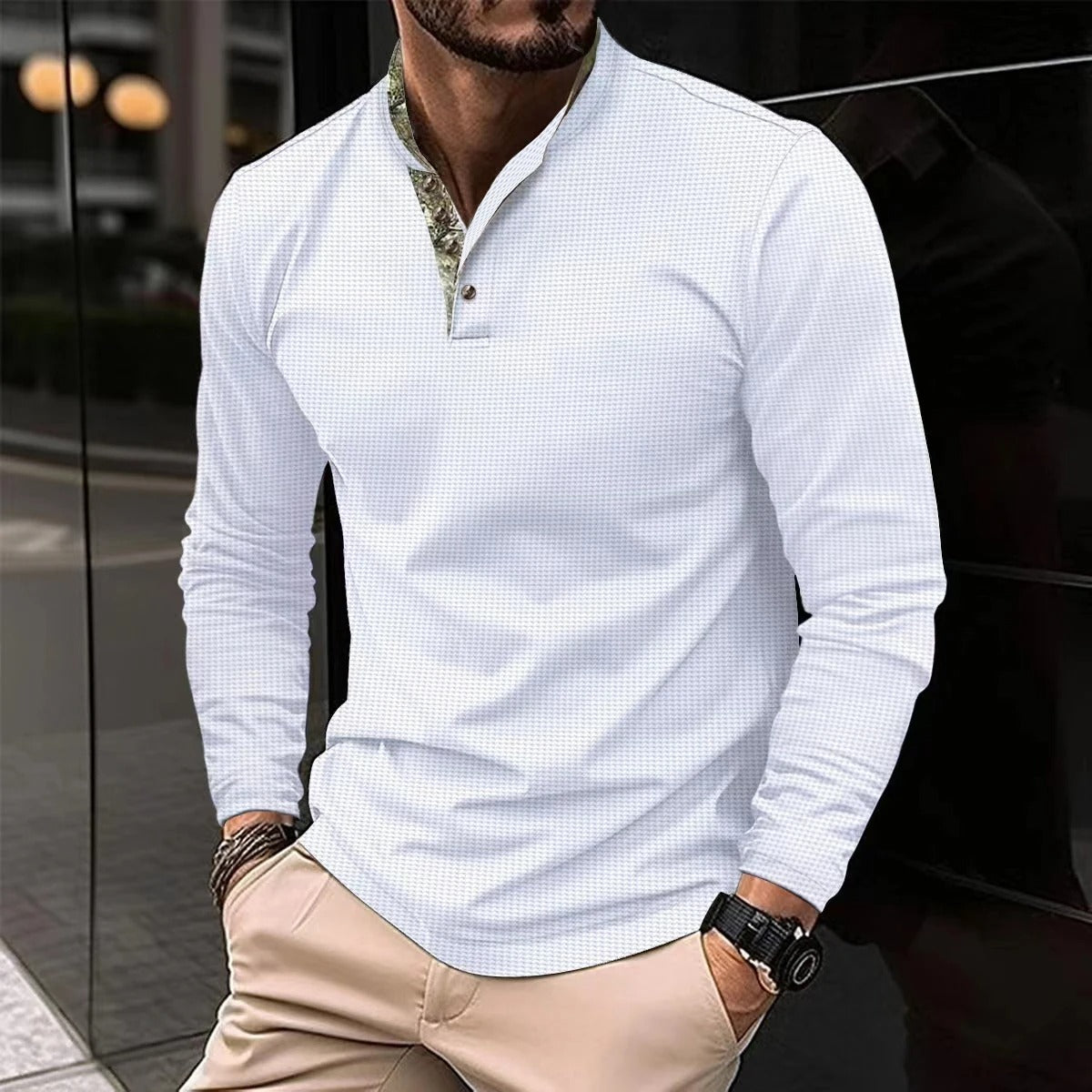 Men's Relaxed Fit Casual Shirt for Everyday Wear