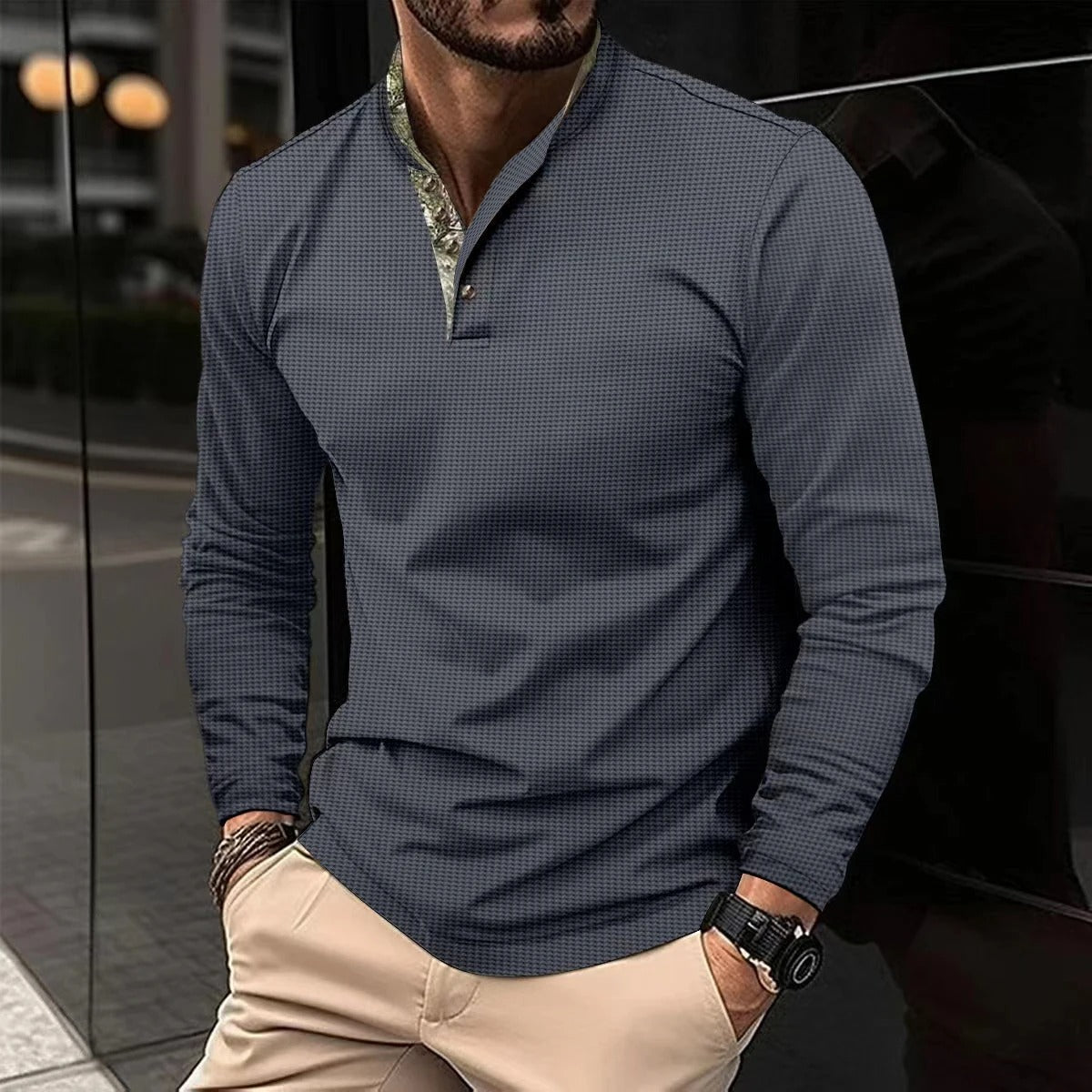 Men's Relaxed Fit Casual Shirt for Everyday Wear