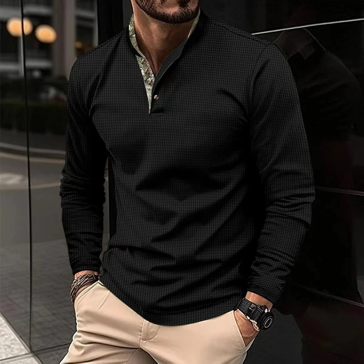 Men's Relaxed Fit Casual Shirt for Everyday Wear