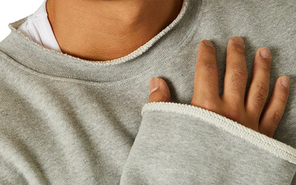 Men's Relaxed Fit Crew Neck Sweatshirt